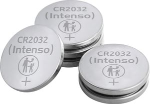 Intenso 7502430 Baterie pro domácnost Jednorázová baterie CR2032 Oxid lithium-manganičitý (LiMnO2)