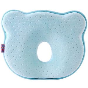 Babykissen Babykissen, Kinder Kissen, Babykopfkissen, Neugeborene Memory Foam Reisekissen（Blau）