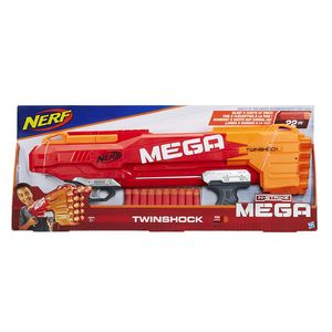 Nerf MEGA Twinshock B9894EU4, Orange/Rot
