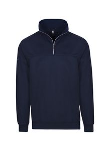 TRIGEMA Sweatshirt mit Reißverschluss Herren 674801 navy XL