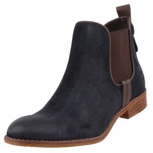 Mustang Damen Chelsea Boots Dunkelblau, Schuhgröße:EUR 45