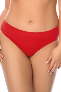 Vivisence bikinislips dame bademode musterlos normaler bund setteil eu 3000, rot, 40