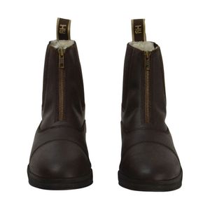 HyLAND - Pánske/dámske jazdecké topánky Unisex Jodhpur, voskovaná koža BZ3959 (40,5 EU) (Brown)