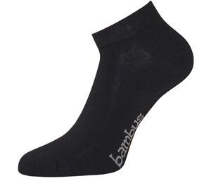 KB Socken Bambus Sneakersocken schwarz - 6 Paar