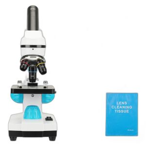 Súprava mikroskopov pre deti, dospelých a školské laboratóriá, zástrčka EÚ 220V