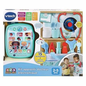 VTech Doktorlehrling Elektronischer Doktorkoffer Tablet Kinder Lernspielzeug Spiele Spaß Lerndoktor