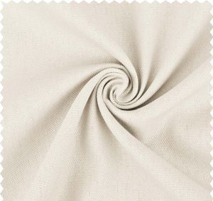 Canvas Stoff Meterware creme, robuste Baumwolle uni, reißfester Taschenstoff *Ab 50cm