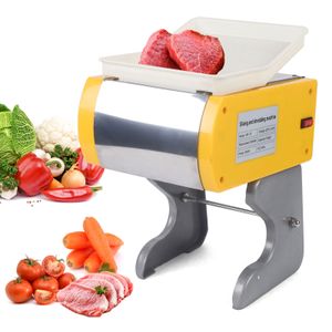 300W Allesschneider Elektrisch Edelstahl Fleischschneider Küche Obst Aufschnittmaschine Gemüseschneidemaschine Wurstschneider