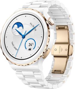 Huawei Watch GT 3 Pro 43 mm Weiß (Ceramic White) Frigga-B19T