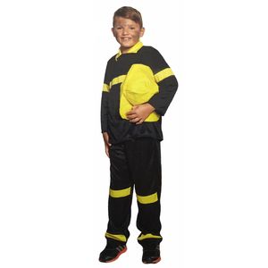 Kinder Feuerwehrmann Kostüm / Größe: 110-116