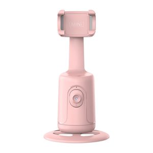 Smart 360¡ã Auto Face Tracking Gimbal Desktop Selfie Stabilizer Roboter Kameramann mit verstellbarem Objektiv Stabile Basis Handyhalter fuer Smartphone Vlog Live Streaming Video Chat