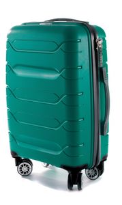 RGL PP2 XL Trolley Koffer Polypropylen Reisekoffer Hardcase TSA-Schloss 360° Universalrollen Grösse: XL Farbe: Türkis