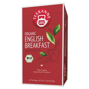 Teekanne Organic English BreakfastSchwarztee 20 Teebeutel 35g