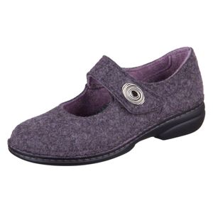 Finn Comfort Ramsau Damen geschlossener Hausschuh, Lila, Doublefilz - Marken Finn Comfort, Mehrfarbig