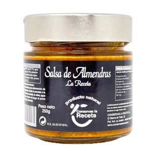Conservas La Receta Salsa de Almendras: Spanische Mandelsauce für Gourmet-Genuss