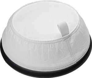 vhbw Sackfilter kompatibel mit Nilfisk VP300 R, VP300 Hepa EU2, VP300 Thor Trockensauger, Staubsauger - Ersatz-Filter Schwarz Weiß