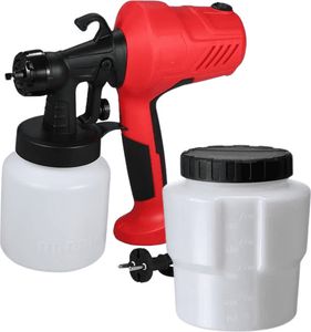 400W stříkací pistole 1,2 kg pro velké plochy s 800ml nádobkou, 2,5mm tryskou + 1 náhradní nádobka na barvu - PAINTJETCUP