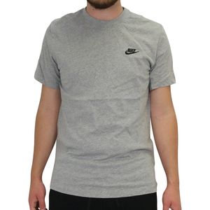 Nike Sportswear Club T-Shirt Herren Dunkelgrau (AR4997 064) Größe: M