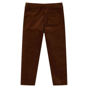 VidaXL Kinderbroek 116 cognackleurig