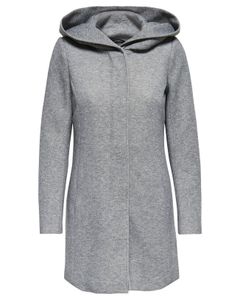 Only Damen-Woll-Mantel onlSedona Light Coat Otw 15142911, Größe:L, Farbe:Grau