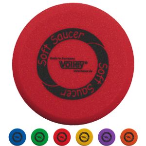 VOLLEY Schaumstoff Frisbee Wurfscheibe ELE'Soft Saucer unbeschichtet, 25 cm
