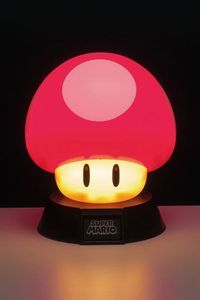 Paladone Products Super Mario 3D Lampe Power-Up Pilz 10 cm