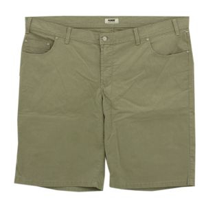 24842 Pioneer, Bermuda,  Herren kurze Jeans Shorts Bermudas, Gabardine Stretch, graugrün, D 32 W 50