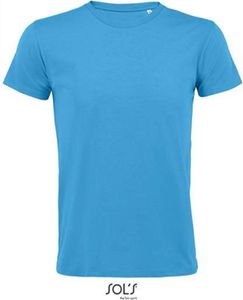 SOLs 00553 | Regent Fit Herren T-Shirt - Farbe: Aqua - Größe: XL