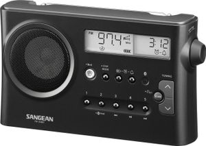 Sangean PR-D4BT Tragbares MW/UKW Radio mit Bluetooth, versch. Farben Farbe: Schwarz Sangean PR-D4BT Tragbares MW/UKW Radio mit Bluetooth, versch. Farben Farbe: Schwarz