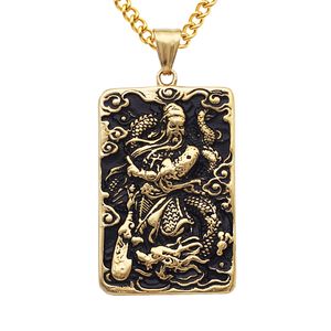 1 Stück Amulett Halskette Farbe Gold
