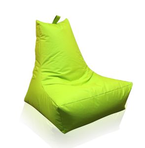 Outdoor Indoor Sitzsack ECO Lounge Puff Relax-Sessel Sitzkissen Bodenkissen Bean Bag 290L Grün