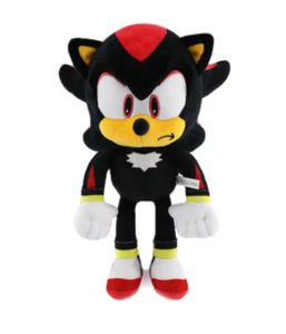 Shadow Plüschtier 30 cm – Sonic the Hedgehog Kuscheltier – Weiches Spielzeug für Kinder