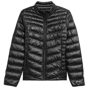 4F Women's Jacket H4Z21-KUDP002-20S, Damen, Jacken, Schwarz, Größe: S