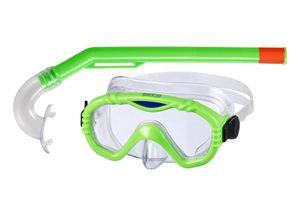 BECO SEALIFE Kinder Schnorchel-Set Tauchermaske Taucherbrille 4+ grün