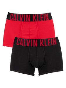 Calvin Klein Herren 2 Pack Intense Power Trunks, Mehrfarbig S