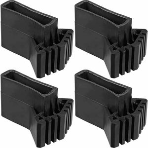 Leiterfüße, 4 rutschfeste Leiterfüße, Leiterfüße-Gummipads-Set, Leiterfußabdeckungen, schwarze Leiterfußabdeckungen für Heimarbeiter mit Leiter Leiterfüße, 4 rutschfeste Leiterfüße, Leiterfüße-Gummipads-Set, Leiterfußabdeckungen, schwarze Leiterfußabdeckungen für Heimarbeiter mit Leiter