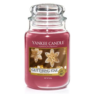 Yankee Candle Glittering Star Duftkerze Großes Glas 623 g