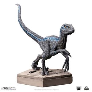 Iron Studios Jurassic World - Velociraptor Blue Icons statuen