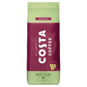 Costa Coffee Bright Blend Středně pražená pražená zrnková káva 1 kg