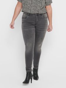 Damen Skinny Jeans High Waist Denim Große Größen Plus Size Übergröße | 42W / 30L