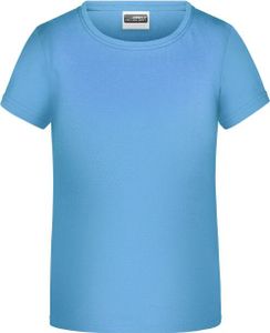 Promo-T Girl 150 Klassisches T-Shirt für Mädchen sky-blue, Gr. L