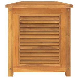 vidaXL Gartenbox mit Beutel 150x50x53 cm Massivholz Teak vidaXL Gartenbox mit Beutel 150x50x53 cm Massivholz Teak