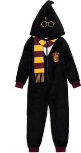 Harry Potter - Schlafanzug für Kinder NS7062 (146-152) (Schwarz)