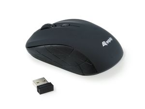 equip Life Optical Wireless Mouse black