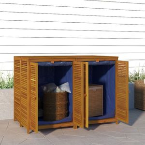 vidaXL Záhradný box 140x87x104 cm z masívneho dreva akácie