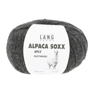 Lang Yarns - Alpaca Soxx 4-fach/4-PLY 0005 grau melange