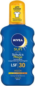 Nivea Sun Sonnenspray Schutz und Pflege Wasserfestt LSF 30 200ml