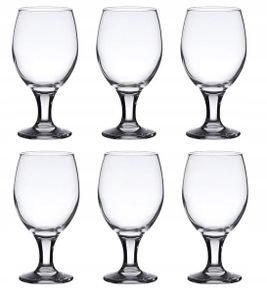 KADAX Weingläser "Jordet", Gläser-Set für Rot- und Weißwein, 400 ml, 6 Stück