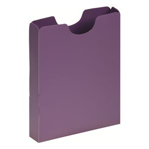 PAGNA Heftbox DIN A4 Hochformat aus PP lila