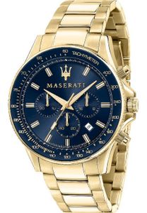 Maserati - Náramkové hodinky - Pánske - Chronograf - Sfida - Modré - R8873640008